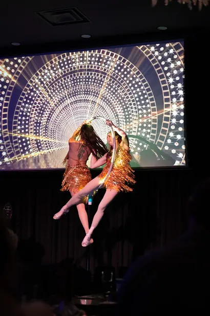 Aerial performance at the Be Great! Awards gala
